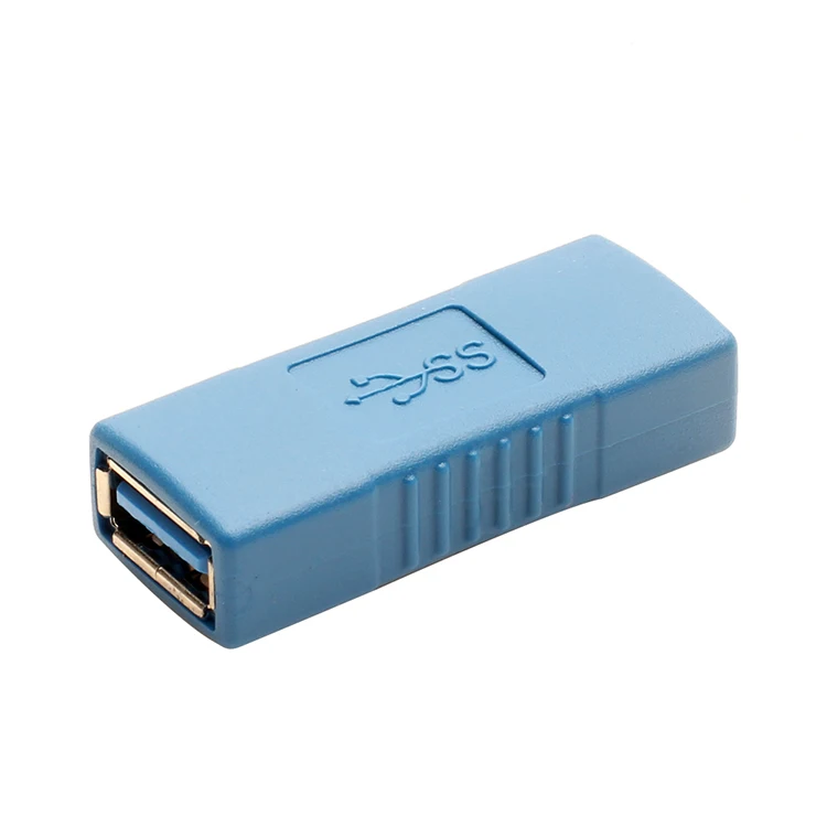 노트북용 USB 3.0 A 타입 암-암 어댑터 커플러, 젠더 체인저 커넥터 케이블 어댑터