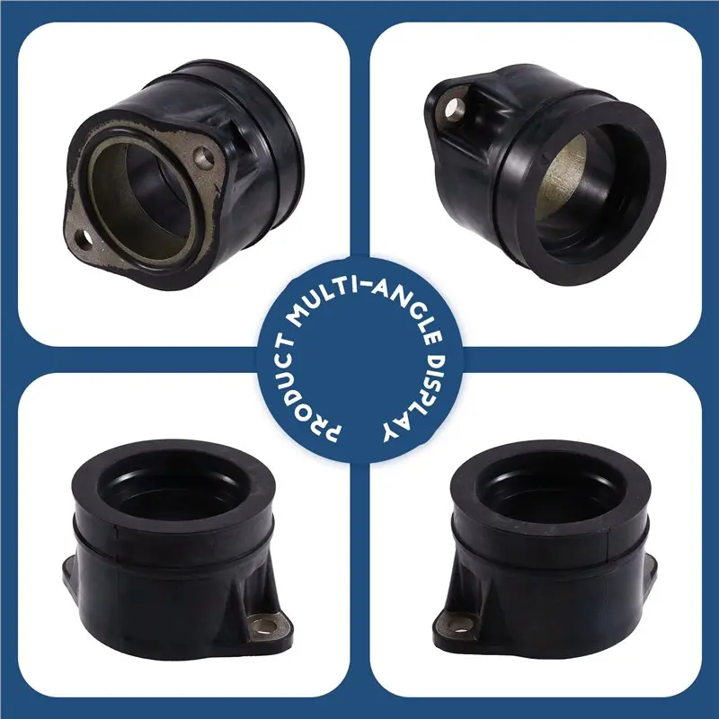 A98M Carburetor Carb Intake Manifold Boots Joint 4Pack For Kawasaki ZR1100 Zephyr ZR1100 ZR1100A 92-06 16065-1253, 92055-1295
