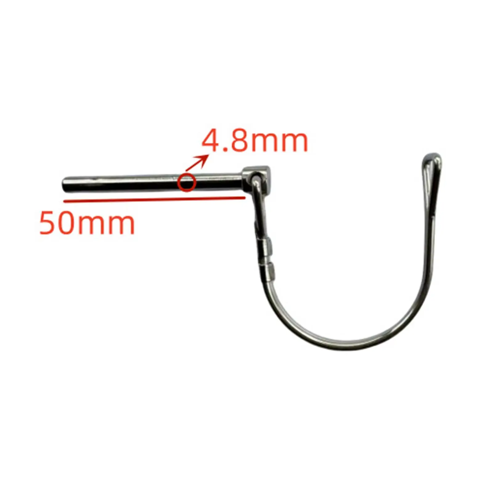 Safety Coupler Pin Tiny Replacement Marine Grade Small Pins Wire Lock Pin for Table Saw Farm Boom Sprayer Gardening Finish Mower