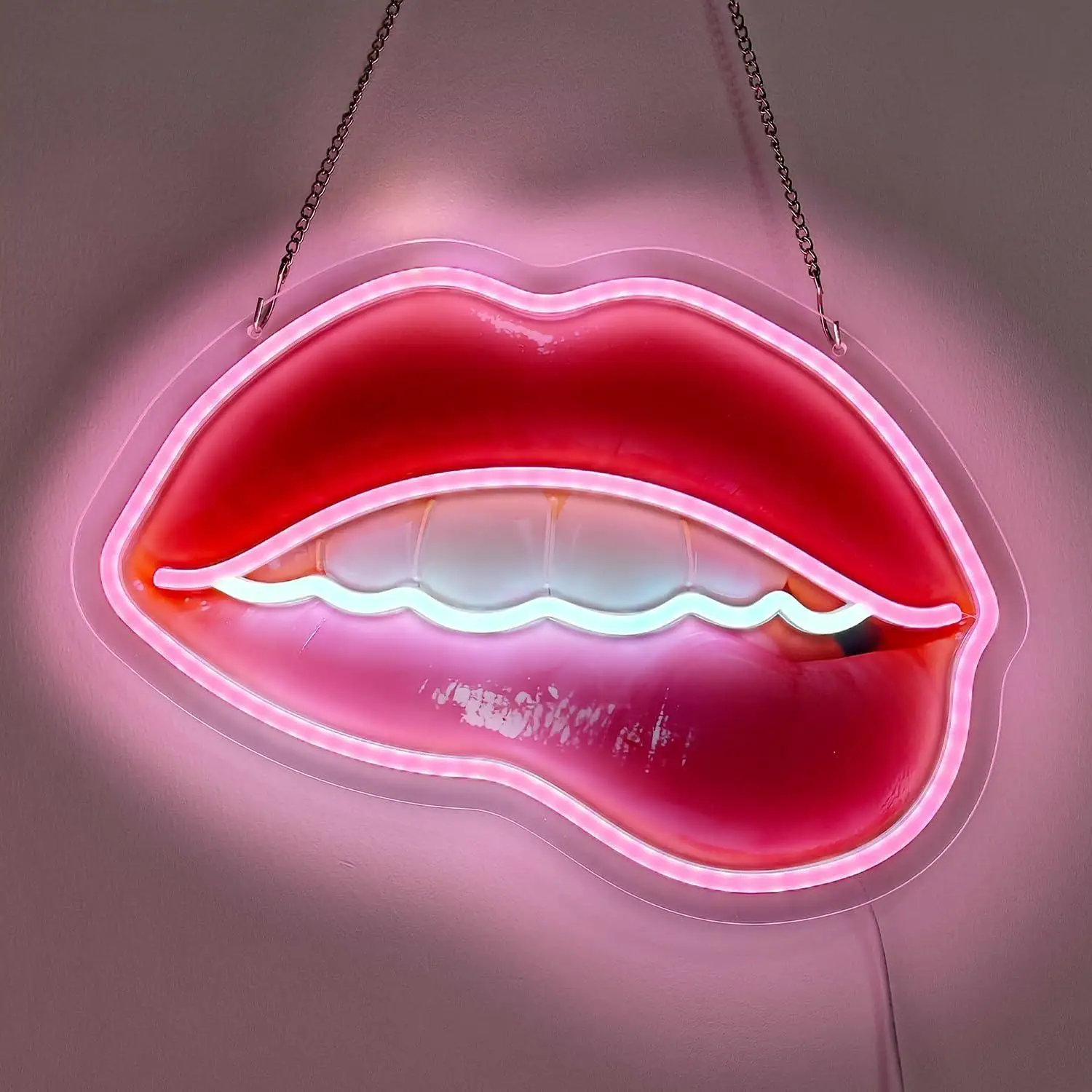 

Lips Neon Sign Sexy USB Dimmable LED Light for Bedroom Dorm Garage Man Girls Cave Bar Game Room Decoration Art Wall Lights Gifts