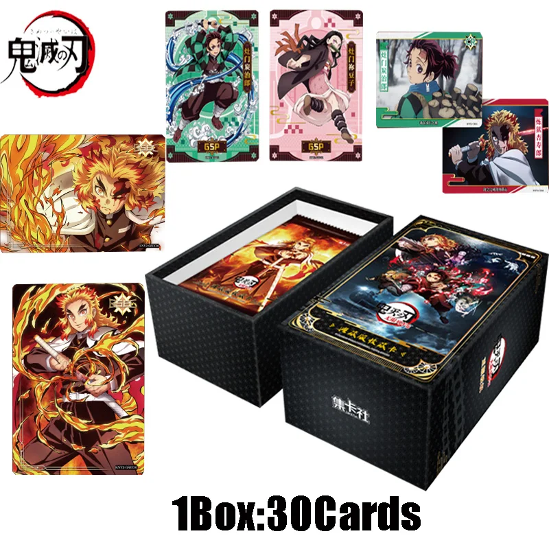 JiKaShe Demon Slayer Infinite Train Series ‬Collection Multi Character SEC GSP SSP CSP Card Hobbies Gift Booster box