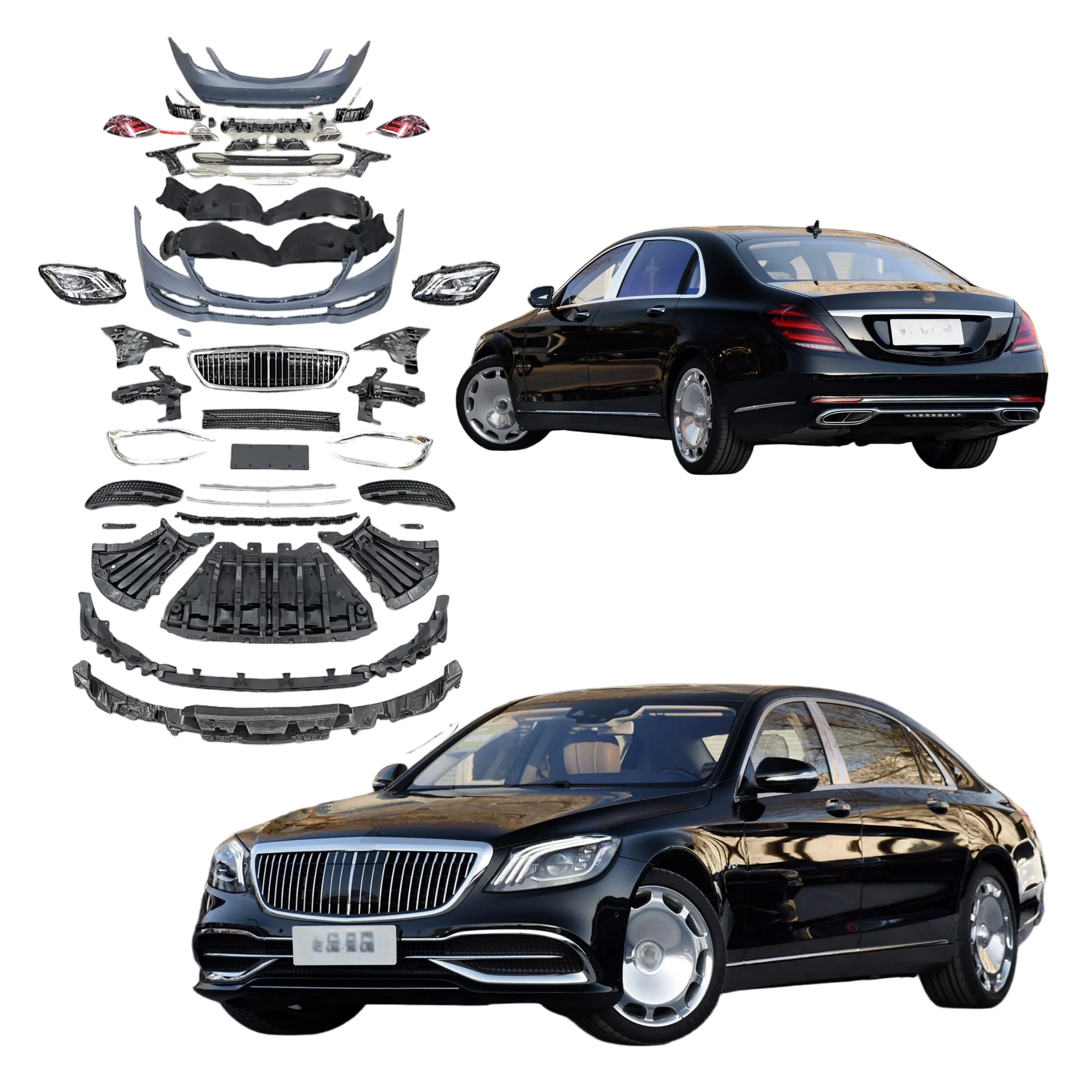 

Factory Price BodyKit For S-Class W222 2013-2017 Upgrade to W222 Style Car Accessories Headlight Bumper