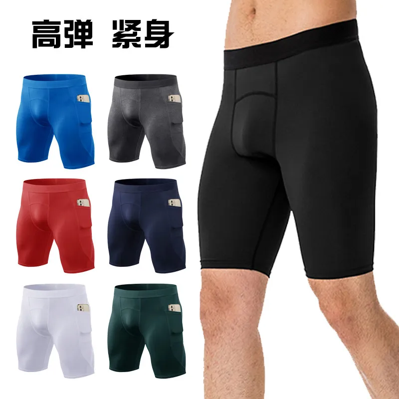 

Мужские спортивные тайтсы, длинные брюки, высокоэластичные, дышащие, для тренировок, с карманами, для бега, баскетбола, легкой атлетики.