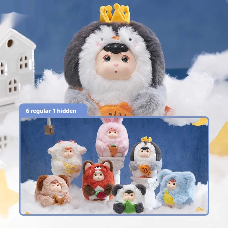 

Ba Feng Te Little Sheep Dream Town Series слепая коробка плюшевые игрушки милые нишевые коллекционные подарки праздничные подарки резиновые игрушки с толстой подошвой