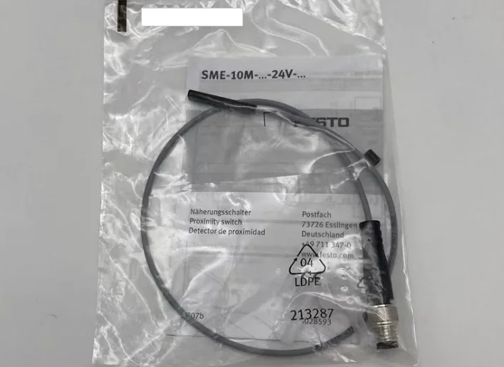 New Original FESTO magnetic switch SME-10M-DS-DS-24V-E-0, 3-L-M8D 551367