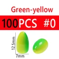 100PCS GY Size 0
