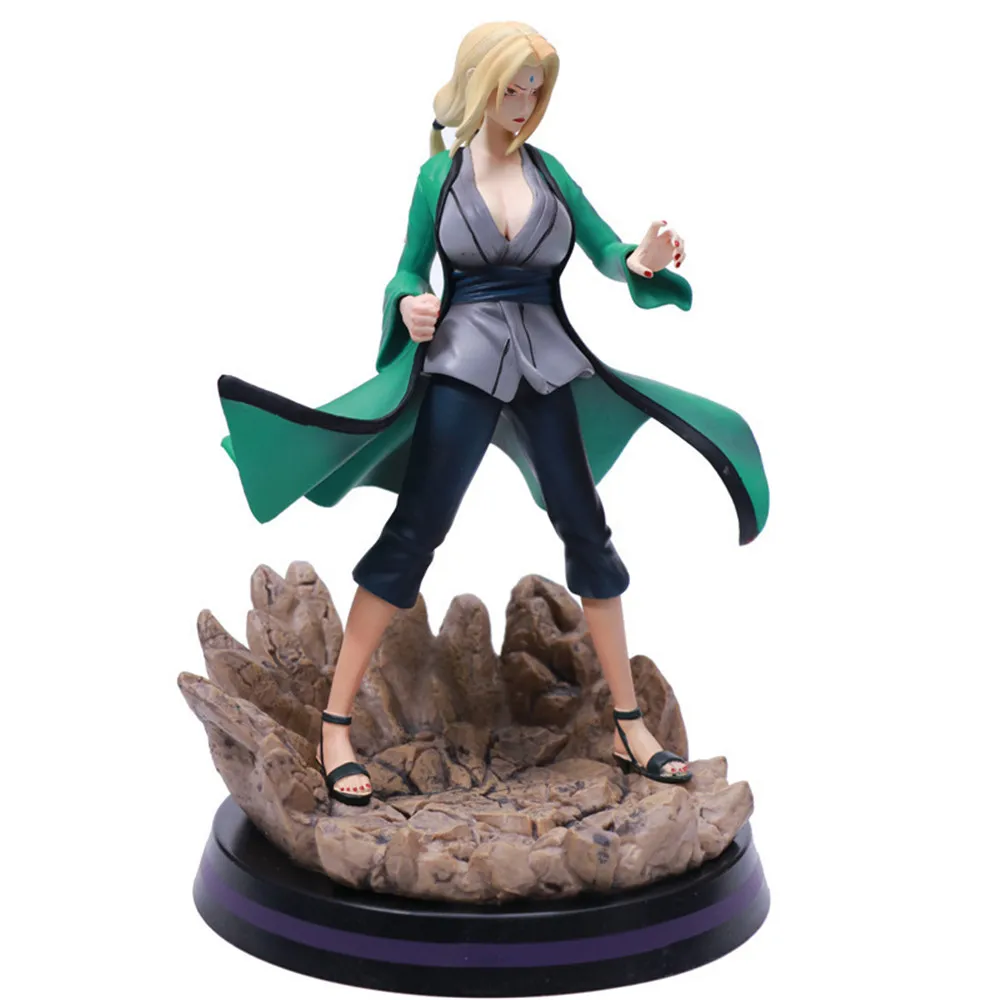 28cm Anime Tsunade GK PVC Action Figure Battle Statue Collection Figurine Model Toys Doll Gifts