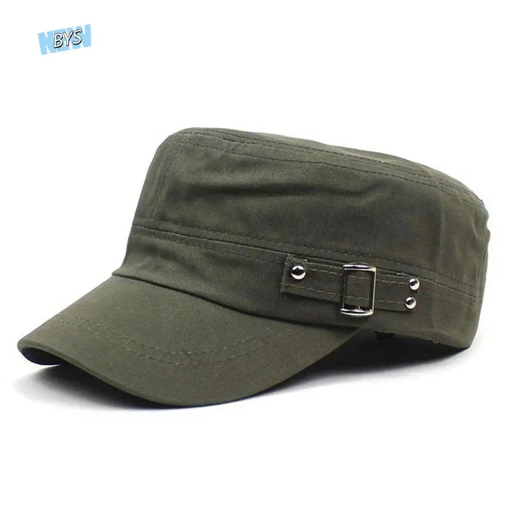 

Retro Korean Peaked Cap Grandpa hat Pure Color Elderly Hat Men Cap Sunscreen Sports Hat Flat Top Cap Women Cap