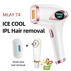 Mlay T4 Body Laser IPL Hair Removal Machine Permanent IPL Ice Cooling Handheld Epilator Hair Removal Device Depilador a Laser