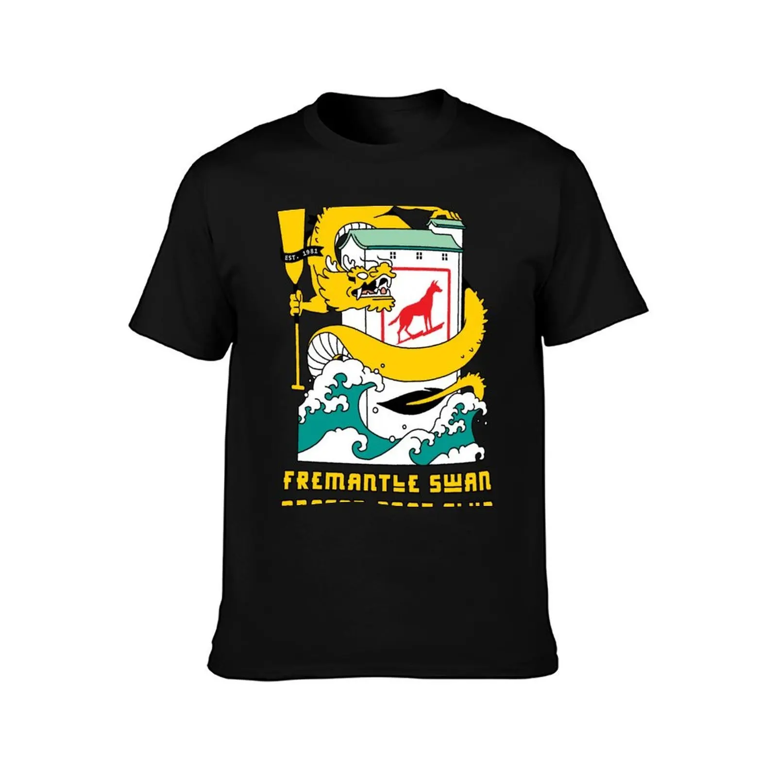 Freo Swan Dingo Dragon Apparel T-Shirt Big and Tall Short Sleeve Tee