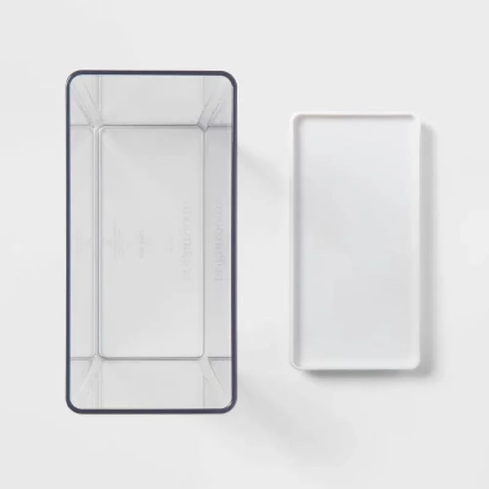 Large 5.8qt BPA-Free Plastic Food Storage Canister Clear Pantry Container Dry Pasta Snacks Hand Wash Only