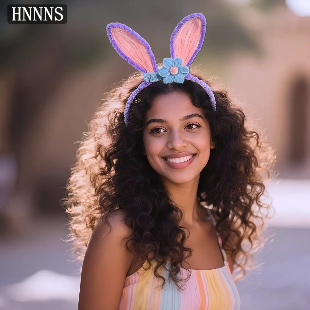 

TOPQUEEN Cute Bridal Wedding Headbands Handmade Plush Ears Exquisite Ladies Banquet Dance Party Fashion Hair Accessories YXA358