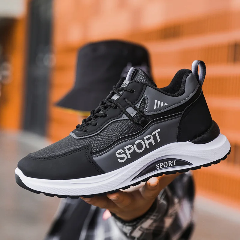 2025 جديد أحذية رياضية رجالية أحذية رياضية حذاء كاجوال بفتحات تهوية عدم الانزلاق خففت احذية الجري للرجال المراهقين الطلاب #3