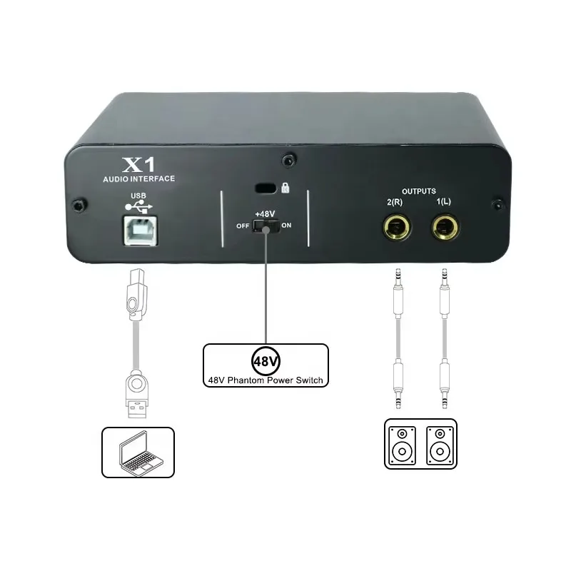

MY MIC MX20 Good Studio Sound Card Price Equipment Microphone & Accessories Earbuds Full Set For Voice Recording Singing