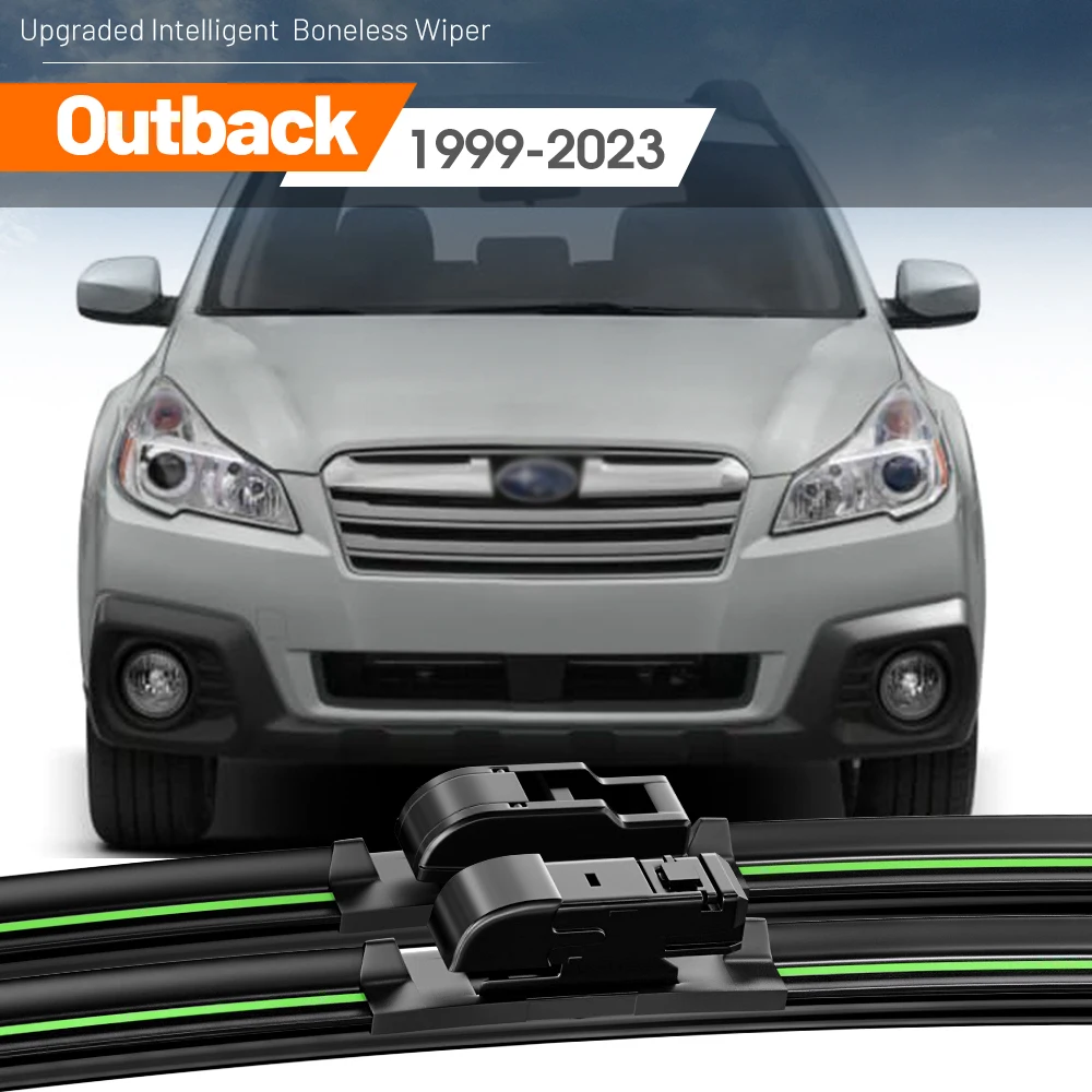 2pcs For Subaru Outback 1999-2023 Front Windshield Wiper Blades 2003 2009 2011 2012 2013 2015 2018 Windscreen Window Accessories