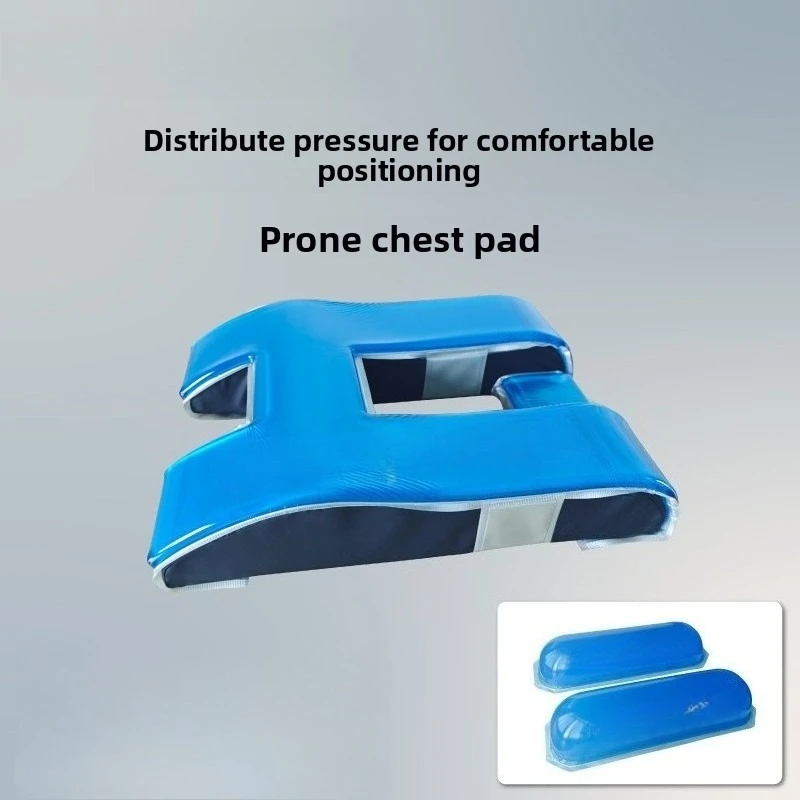 Prone Chest and Abdomen Support Pad, Waterproof Bedsore Proof Gel Pad, Reduce Chest Pressure and Maintain Smooth Breathing