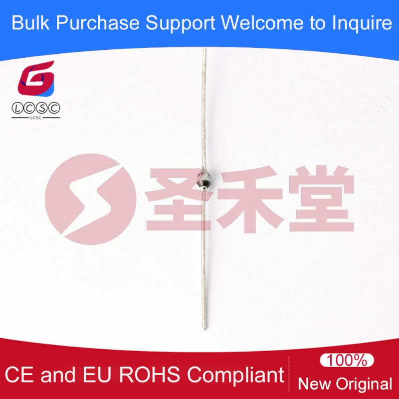 10Pcs/Original SF1600-TAP 1.6KV 1A 1600V Ultrafast Avalanche Sinterglass Diode SOD-57 2-Pin For Switched Mode Power Supplies
