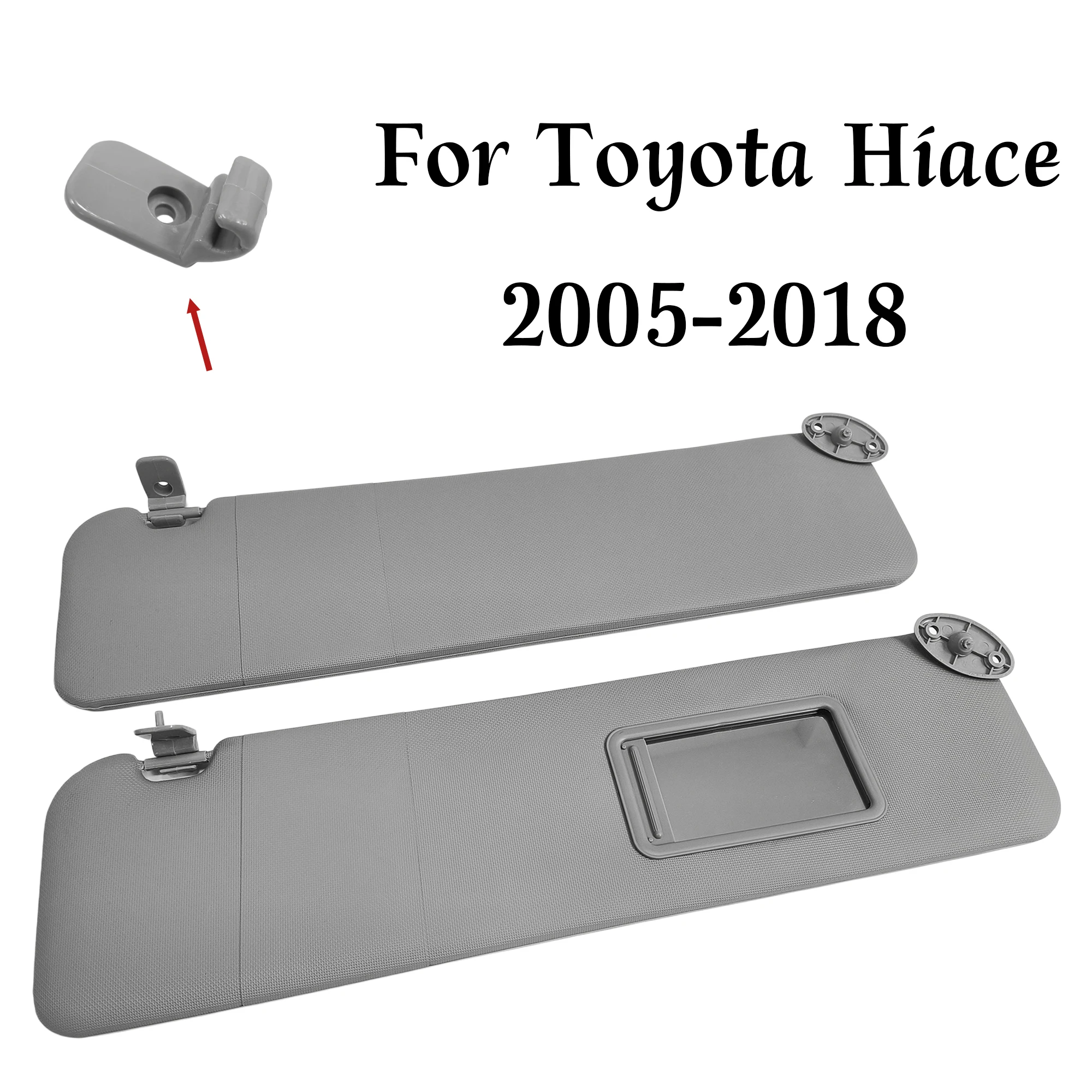 

For Toyota Hiace 2005-2018 Front Sun Visor Sunvisor Panel Sunshade Board Sunshield Driver Passenger Side Car Accessories Repair