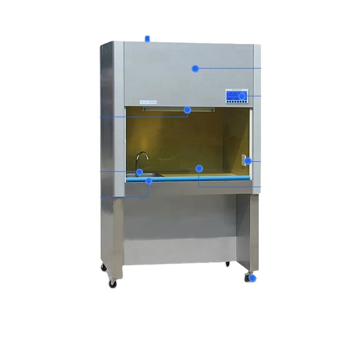 Vertical Desk Top Air Clean Bench Laminar Air Flow Cabinet for laboratory