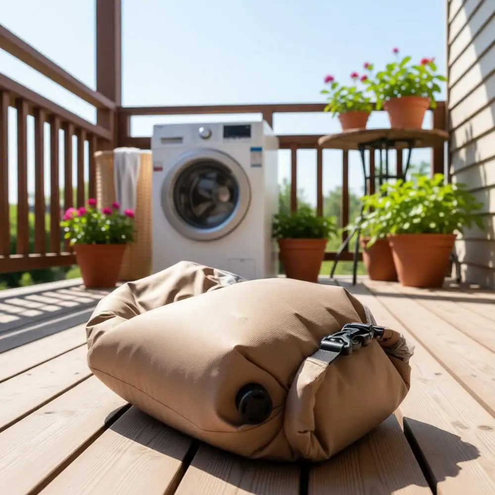 

Портативная стиральная машина - легкая ручная стиральная машина для путешествий, кемпинга, стирки белья, одежды - аксессуары для кемпинга - использование