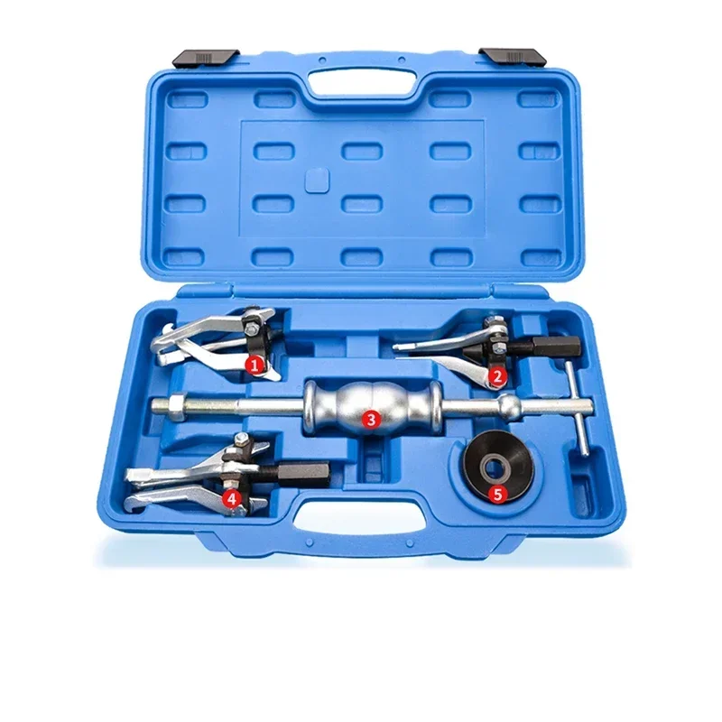 

Full New Slide Hammer Puller Heavy Duty Half Shaft Bearing Puller Sheet Metal Repair Tool Large Puller Internal External Angles