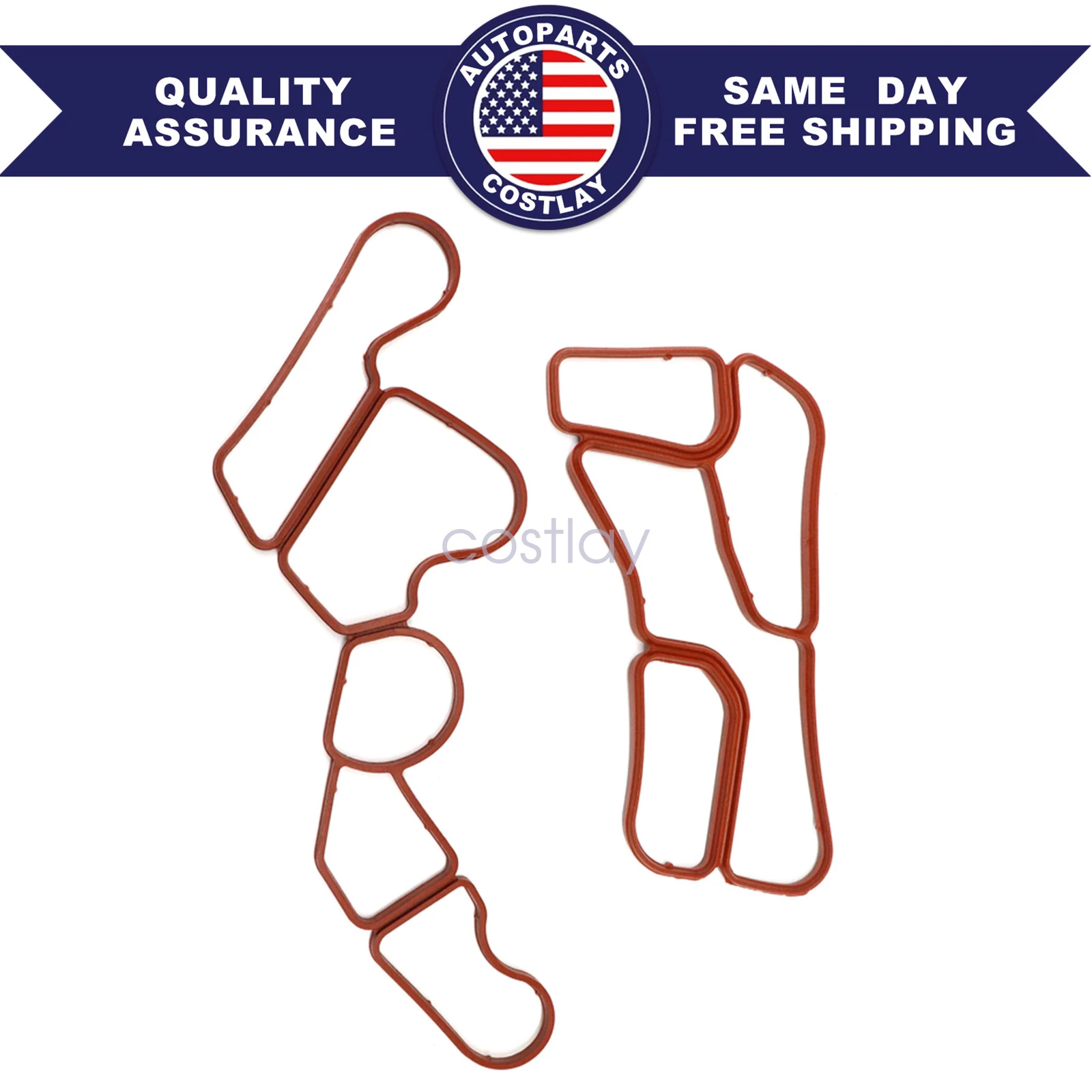 For Mercedes-Benz M272 Engine Oil Filter Housing + Oil Cooler Gasket Seal Kits