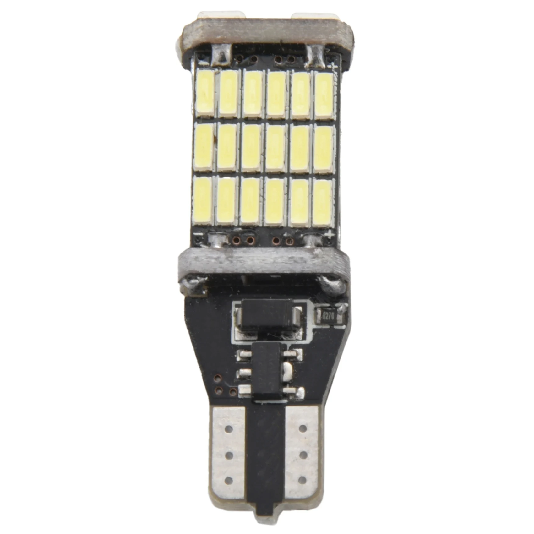 SYW-10Pcs T15 W16W LED Backup Light Bulb 920 921 912 Error Free 4014 45Smd Highlighting Brake Light Bulb Dc12v