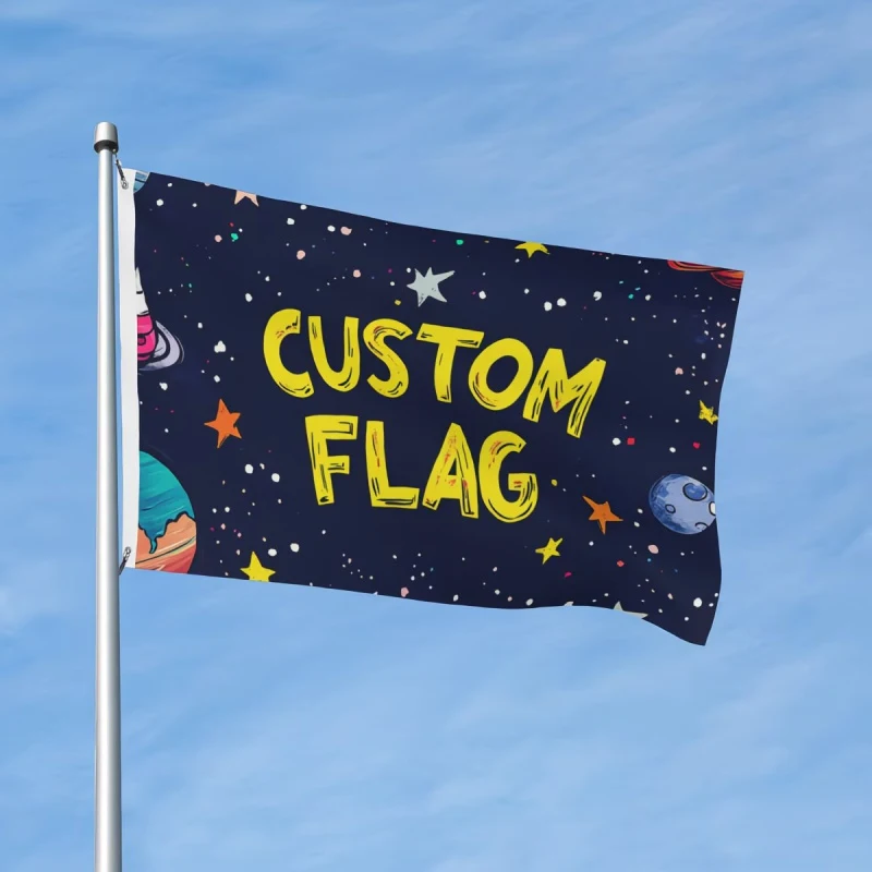 Custom Festive Flags Banners Tailored to Your Holiday Wishes Great Halloween Easter Celebrations and Indoor Outdoor Party Decor