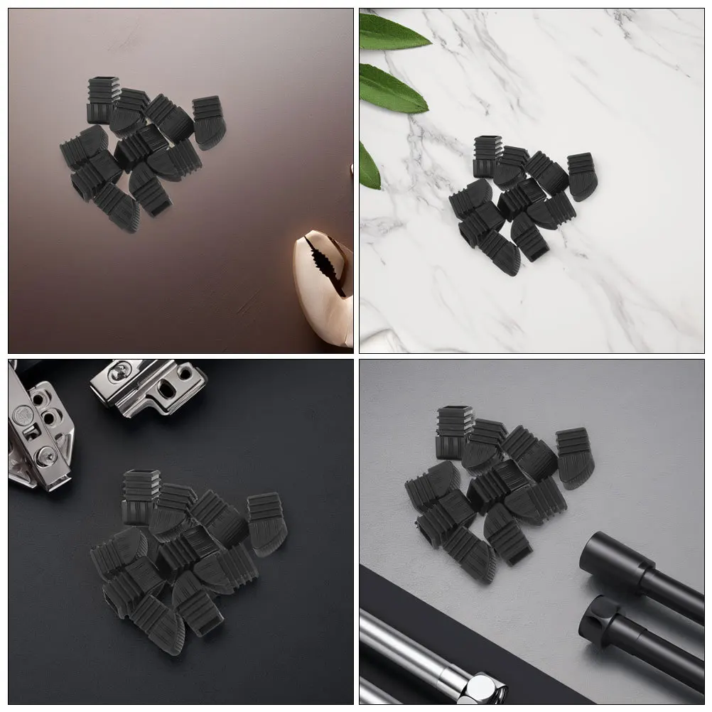 

12Pcs Portable Table Leg Caps for Outdoor Camping Sturdy Furniture Foot Covers Enhanced Stability Floor Protector for Tables