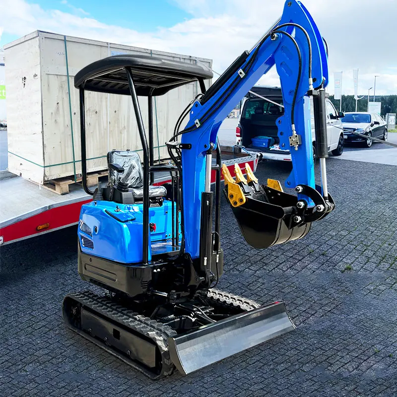 Customized Home Excavator Machinery Crawler Digger Engine Crawler Mini Hydraulic New Digger Excavator