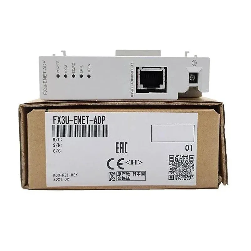 New Spot Stock Products FX3U-ENET-ADP Programmable Controller Module Brand New Original  Technical Support Available  Plc Contro