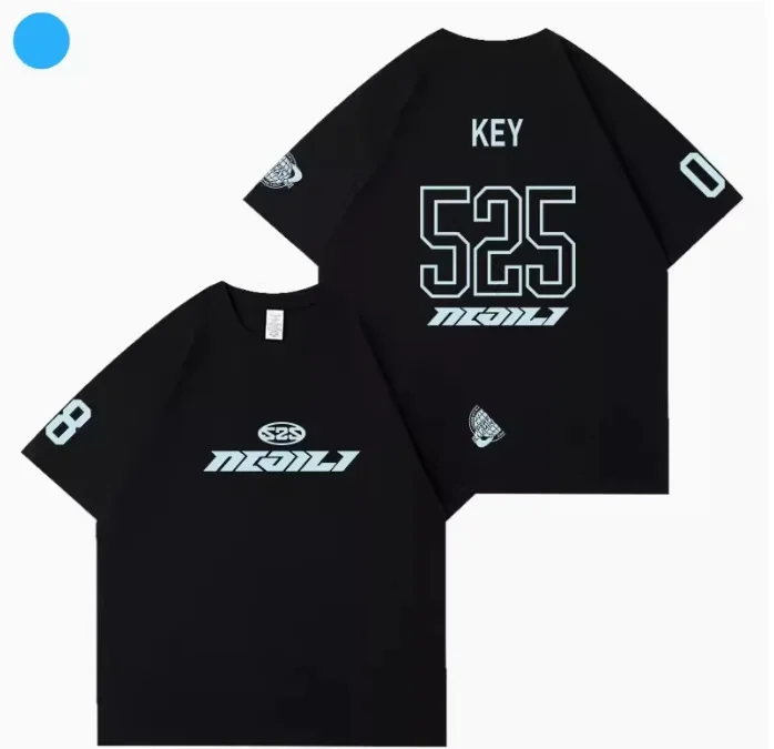 SHINee Concert SHINee\'s Back T-shirt Summer Cotton Tops ONEW KEY MINHO TAEMIN JONGHYUN Letter T Shirt Women Men Kpop Tee Clothes