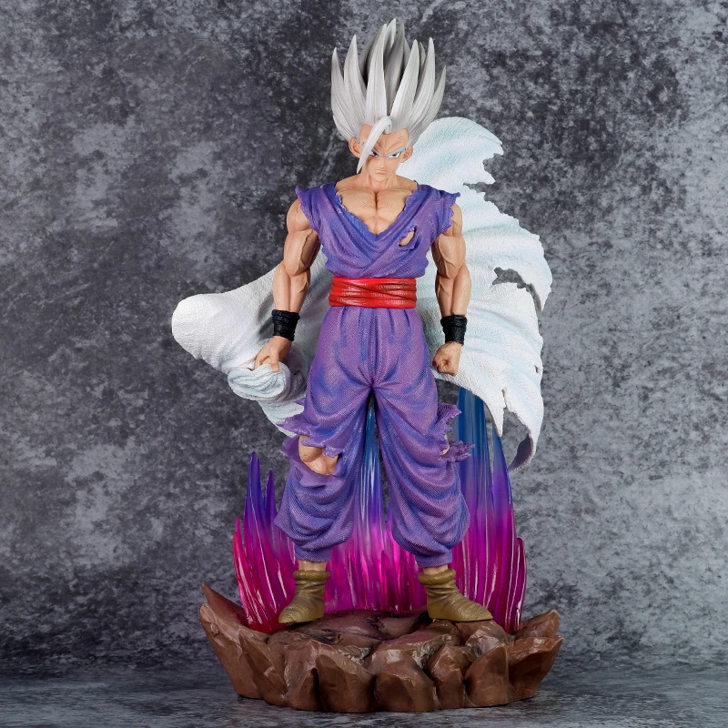 38cm Anime Dragon Ball Z Super Saiyan Son Gohan PVC Action Figure Battle Statue Collection Model Kids Toys Doll Gifts