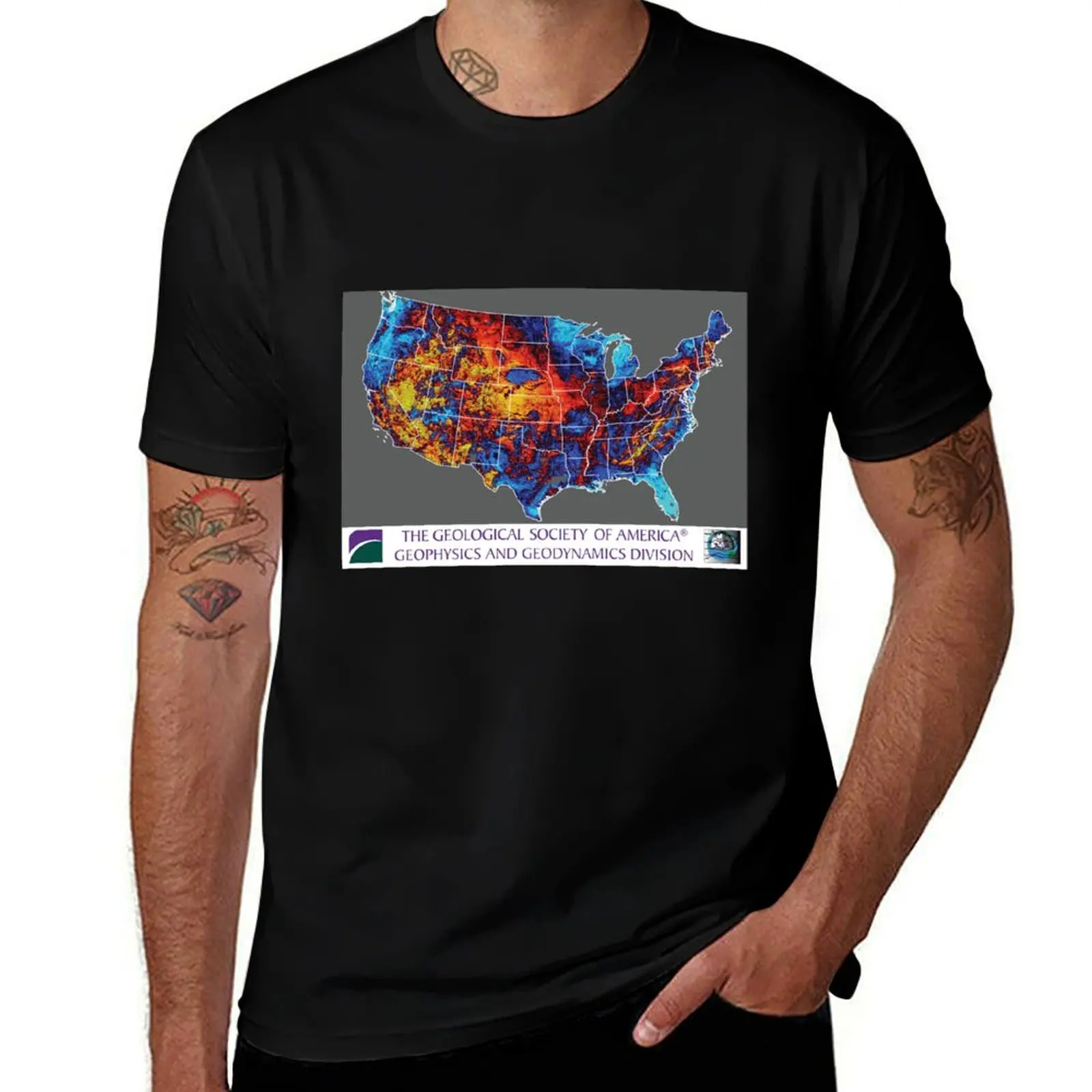 T-shirt Airborne Radiometric Thorium, t-shirt graphique décontracté pour tous les jours
