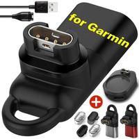 For Garmin Watch Fenix 8 7 S 6 5 7X 6X Forerunner 955 935 255 Watch Charger Plug for iOS Micro USB Type C Charging Adapter Cable