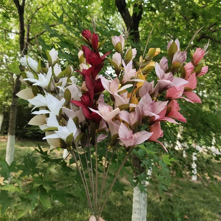 Casamento artificial flor borboleta, Gladíolo único flores, Preço competitivo