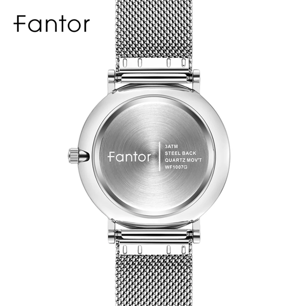 Fantor Brand Ultra Thin Men Watch Minimalist Men Wristwatch Casual Man Business Quartz Watches Fashion Quartz Wristwatch