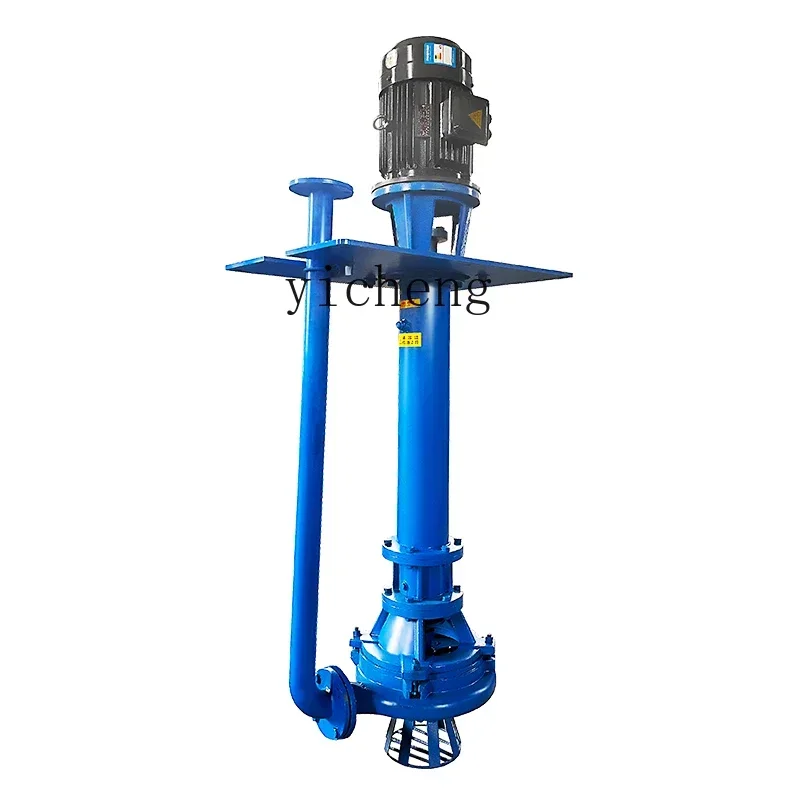 

vertical submerged slurry pump yz suction pump pumping sediment extended rod submerged wear-resistant sand pump