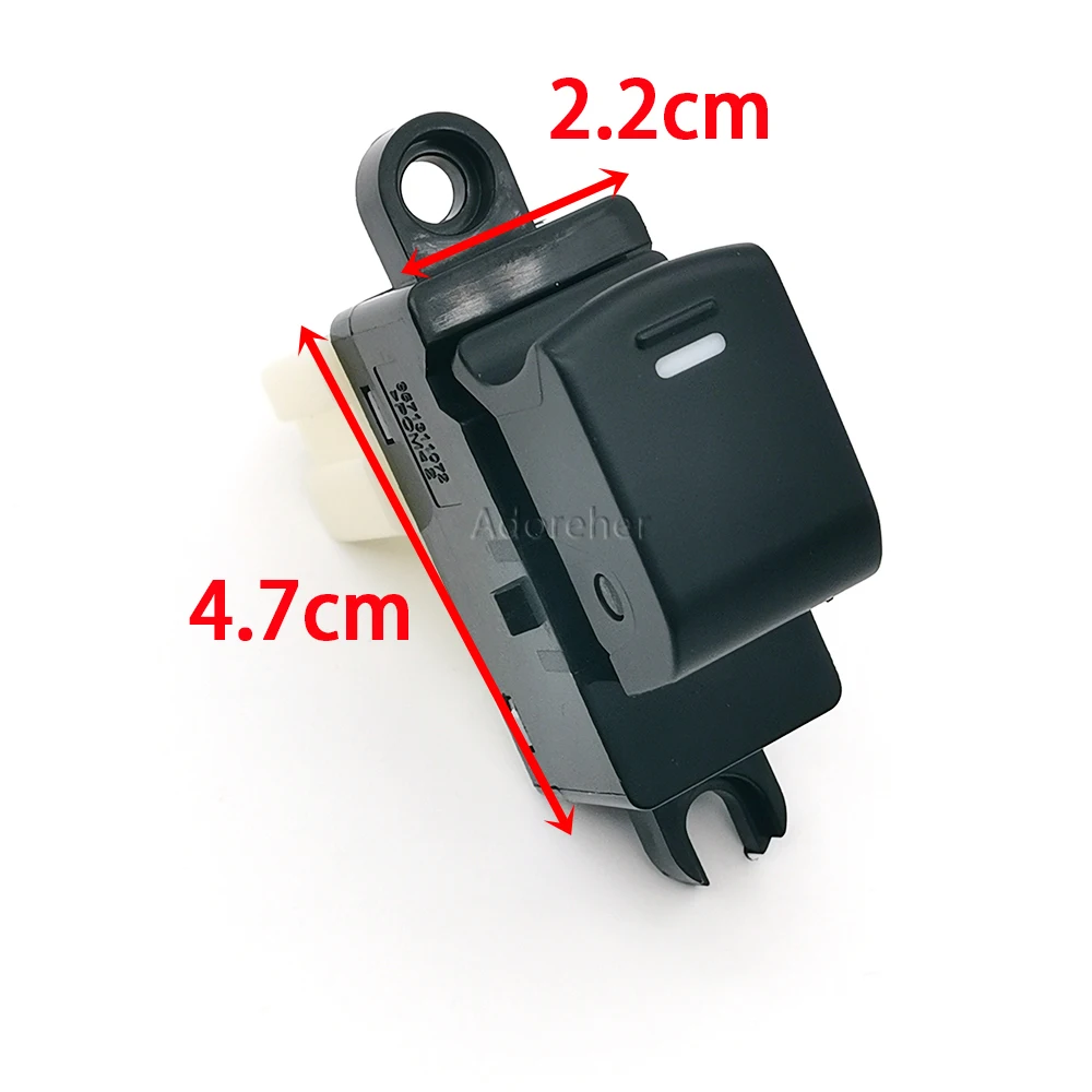 

1 шт. автомобильный переключатель управления стеклоподъемником со стороны пассажира для Nissan Qashqai J10 JJ10 2007 2008 2009 2010-2015 25411-JD000 25411-AX010