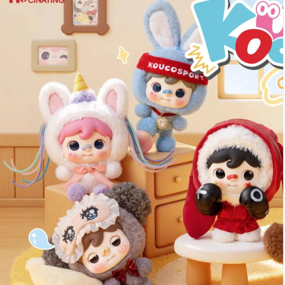 

FUNCINATING KOUCOMI Every Moment Series Pop-up Plastic Doll Boxes Doll Display Items The Best Gift for Your Friends