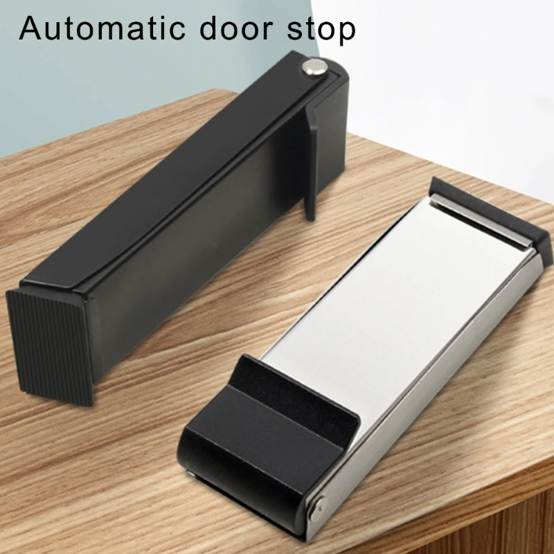 Y1UB Stainless Steel Door Stop with Magnets Secure Hold Robusts for Any Door Type