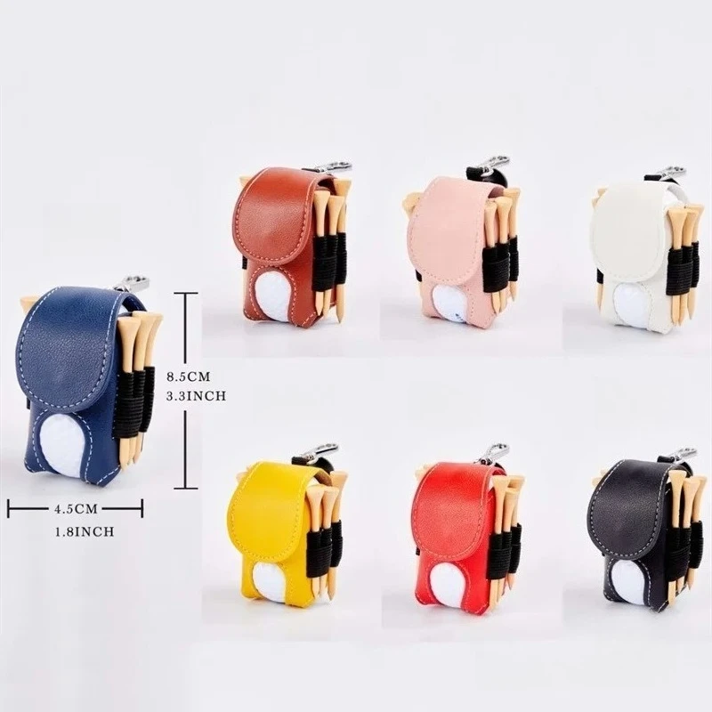 حقائب جولف أنيقة للاعبي الجولف المحمولة في الهواء الطلق، حقيبة قوية مثبتة على الخصر، حقيبة جولف سبايك