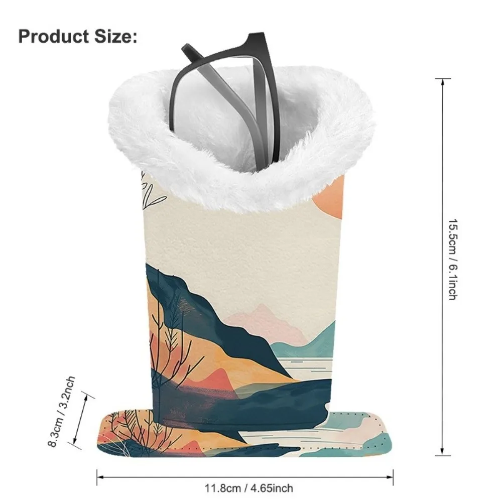 حامل عرض النظارات المغناطيسي الإبداعي من البولي يوريثان، حامل نظارات مطبوع مضاد للخدش للمكتب المنزلي