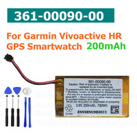 Replacement Battery 361-00090-00 For Garmin Vivoactive HR GPS Smartwatch watch Rechargeable Battery 3.8V 200mAh 760Wh