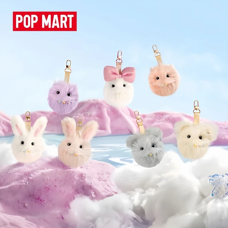 

POP MART Plush Blind Box INSTINCTOY Secret Realm Series Cute Animal Keychain Pendant Fashion Trendy Surprise Gift For Collectors