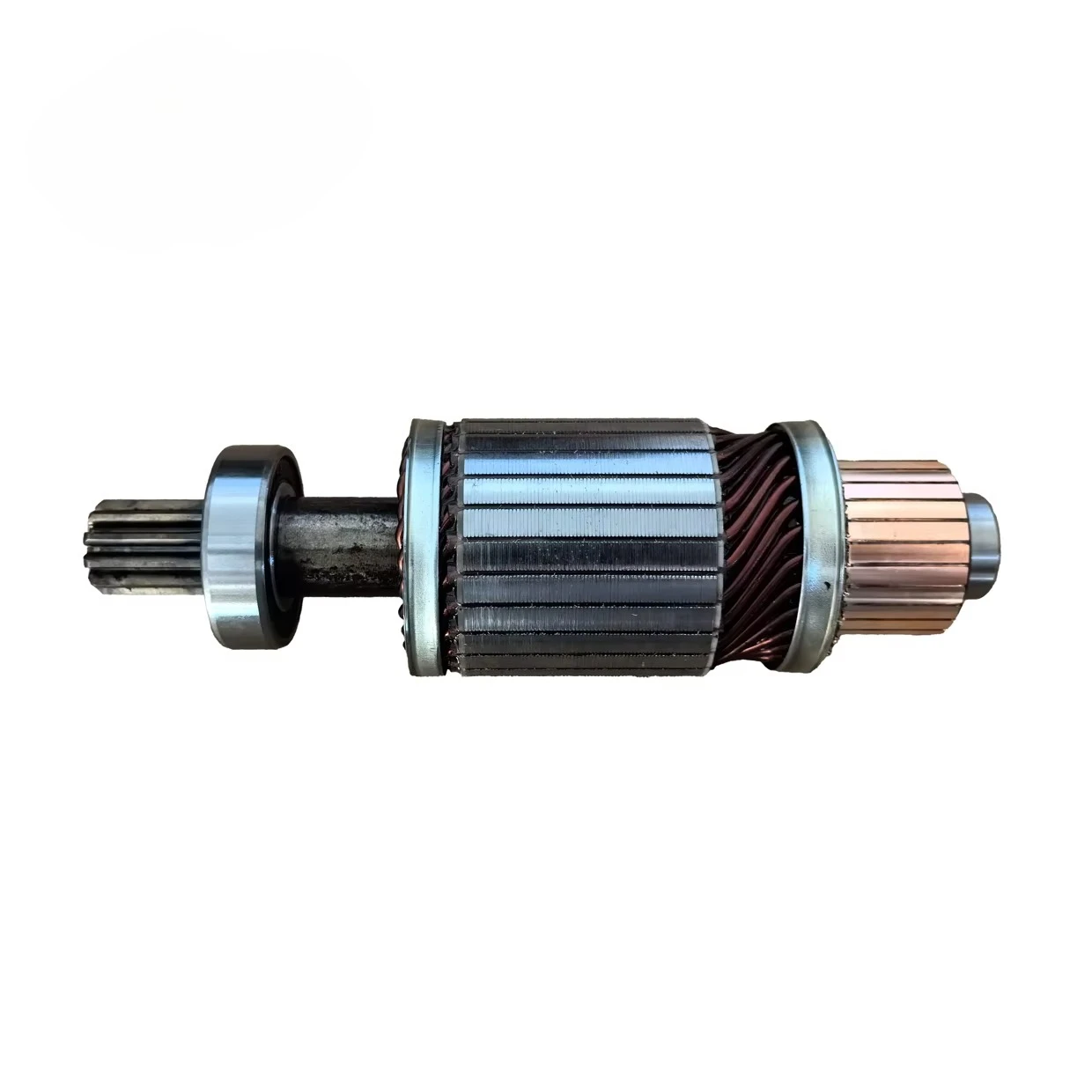 

4JJ1 4HK1 Engine Starter Motor Armature 8971922990 With Bearing 42*20mm 11 Teeth Armature Windings Commutator