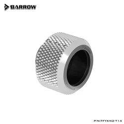 Barrow TFYKN2-T14 Fitting G1/4 Water Cooling SystemPC Hard Tube connector Fittings DIY Cooling Liquid Gold/Black/Silver/White