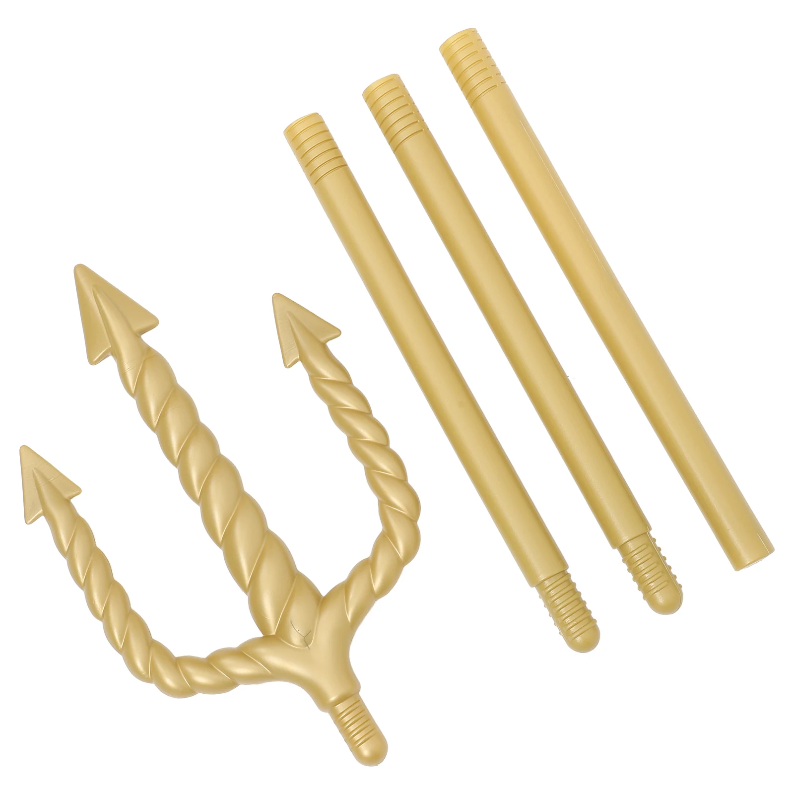 

Halloween Fork Prop Resistant Detachable Demon Costume Accessory Lightweight Soft Handle Comfortable Grip