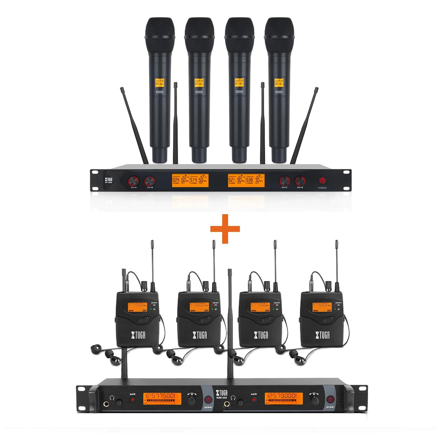 

Bundled Product Best Price Wireless Ln Ear Monitor System 4 Bodypack 4 Channel Wireless Microphone