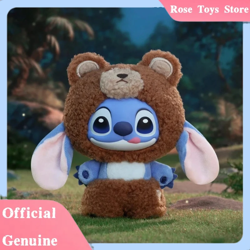 Disney Toys Stitch Wild Animal Series Blind Box Vinyl Pendants